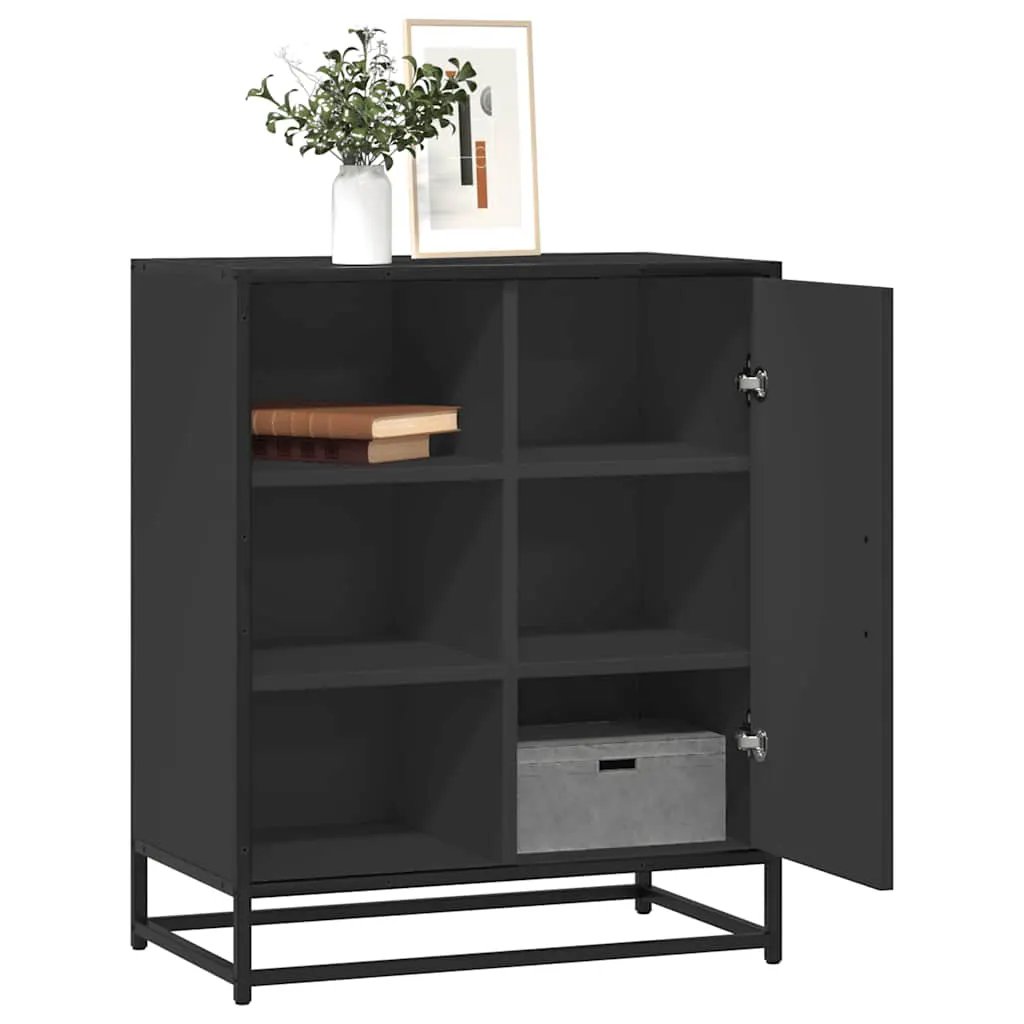 vidaXL vidaXL Sideboard Black 62x35x76 cm Engineered Wood - Sideboard