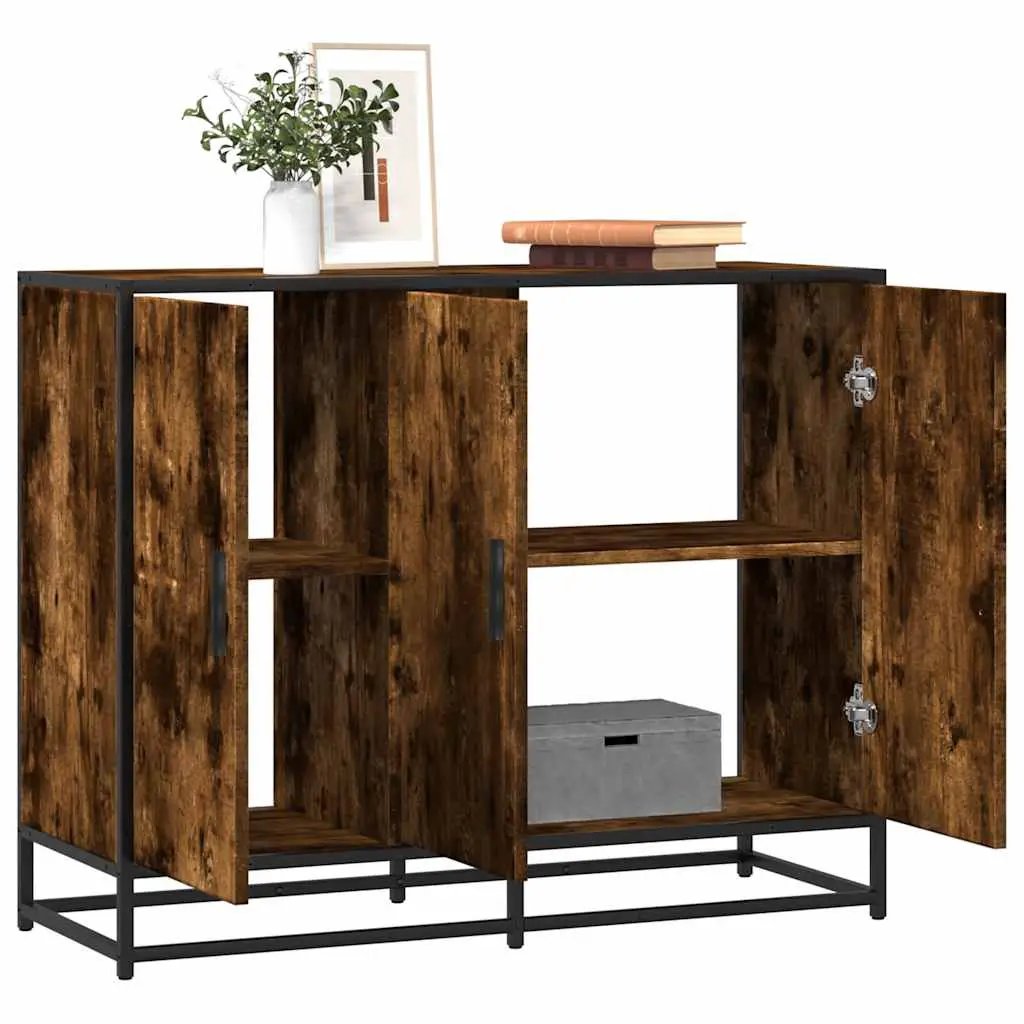 vidaXL vidaXL Sideboard Black 94x35x76 cm Engineered Wood - Sideboard