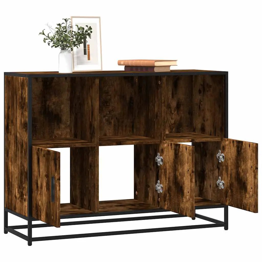 vidaXL vidaXL Sideboard Black 100x35x76 cm Engineered Wood - Sideboard