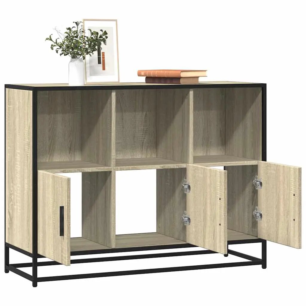 vidaXL vidaXL Sideboard Black 100x35x76 cm Engineered Wood - Sideboard