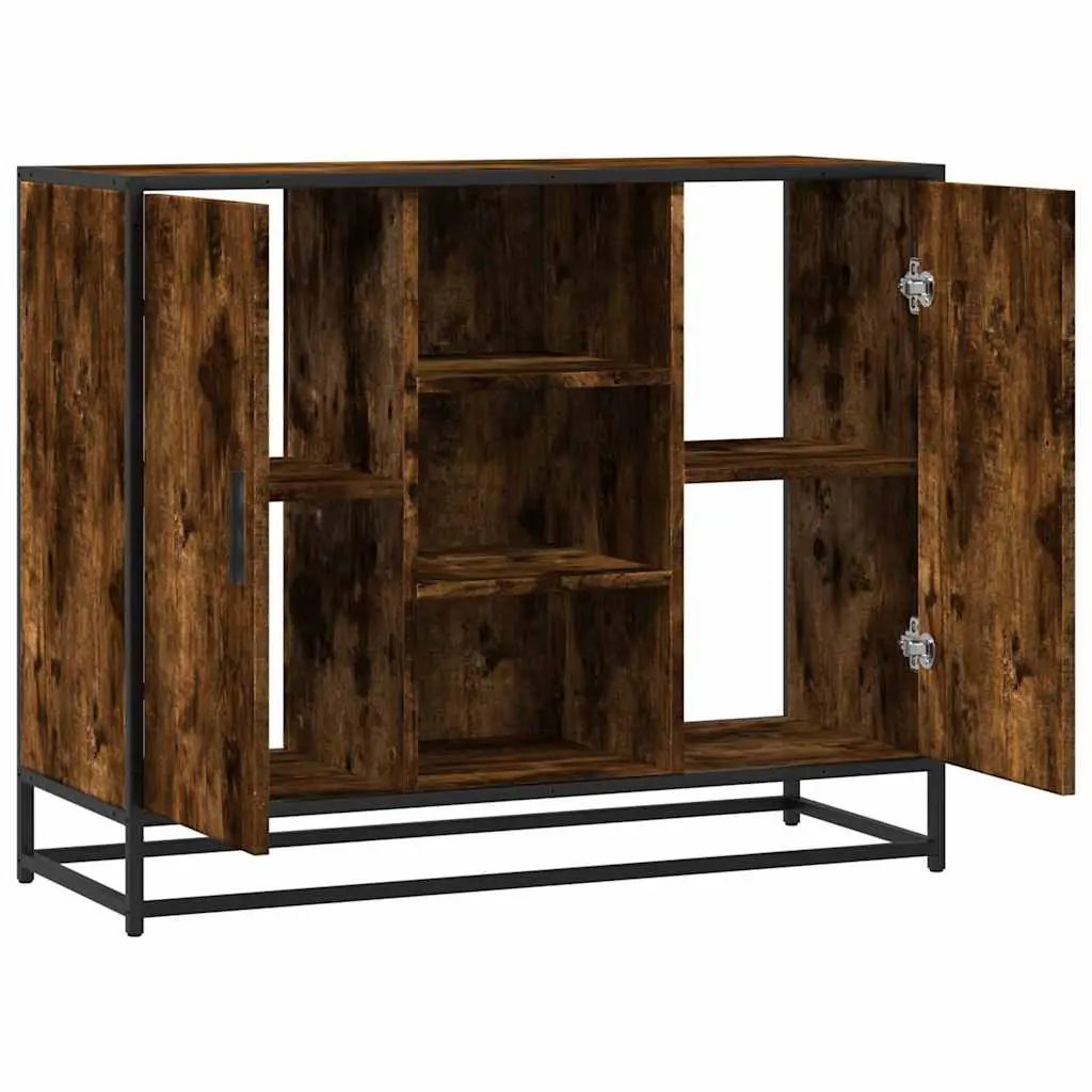 vidaXL vidaXL Sideboard Black 92x35x76 cm Engineered Wood - Sideboard