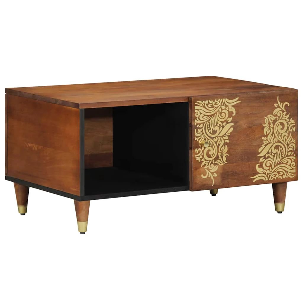 VidaXL Coffee Table 80x50x40 Solid Mango Home by vidaXL