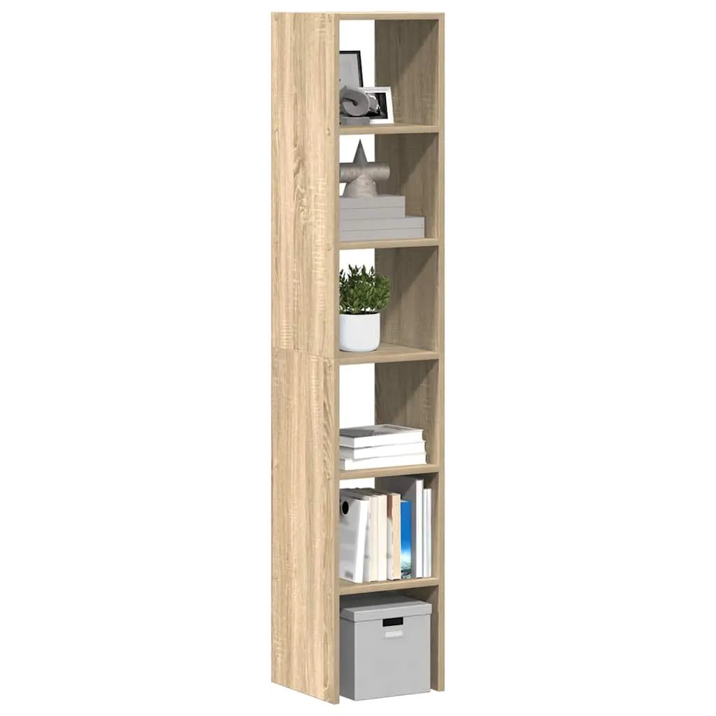 vidaXL vidaXL Bookcase Stackable White 30x30x80 cm Engineered Wood - Bookcase