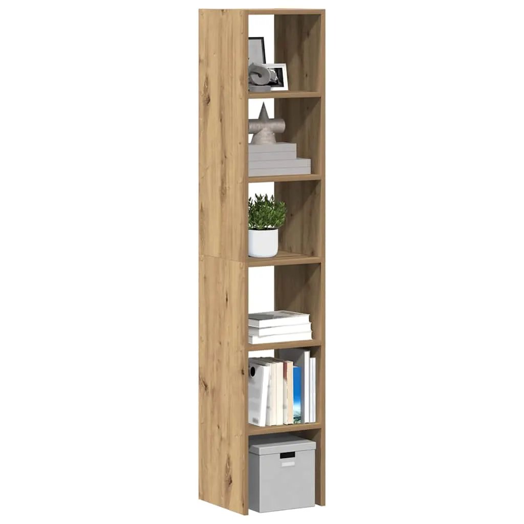 vidaXL vidaXL Bookcase Stackable White 30x30x80 cm Engineered Wood - Bookcase