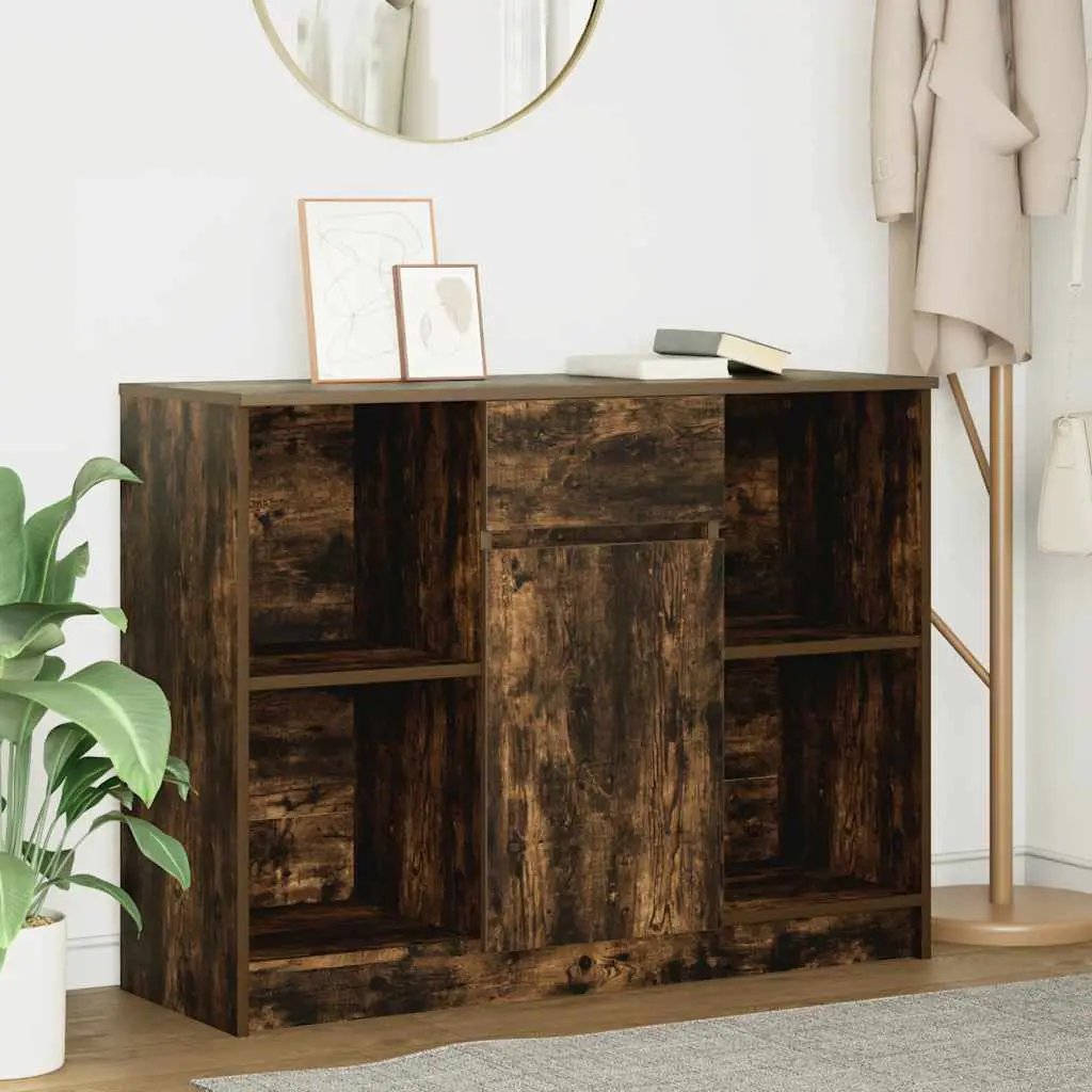 vidaXL vidaXL Sideboard with Drawer White 101x35x76 cm Engineered Wood - Sideboard