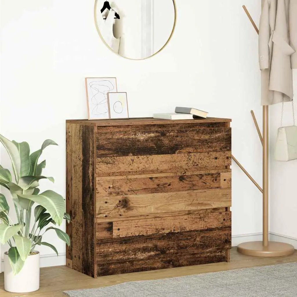 vidaXL vidaXL Sideboard White 80x35x76 cm Engineered Wood - Sideboard