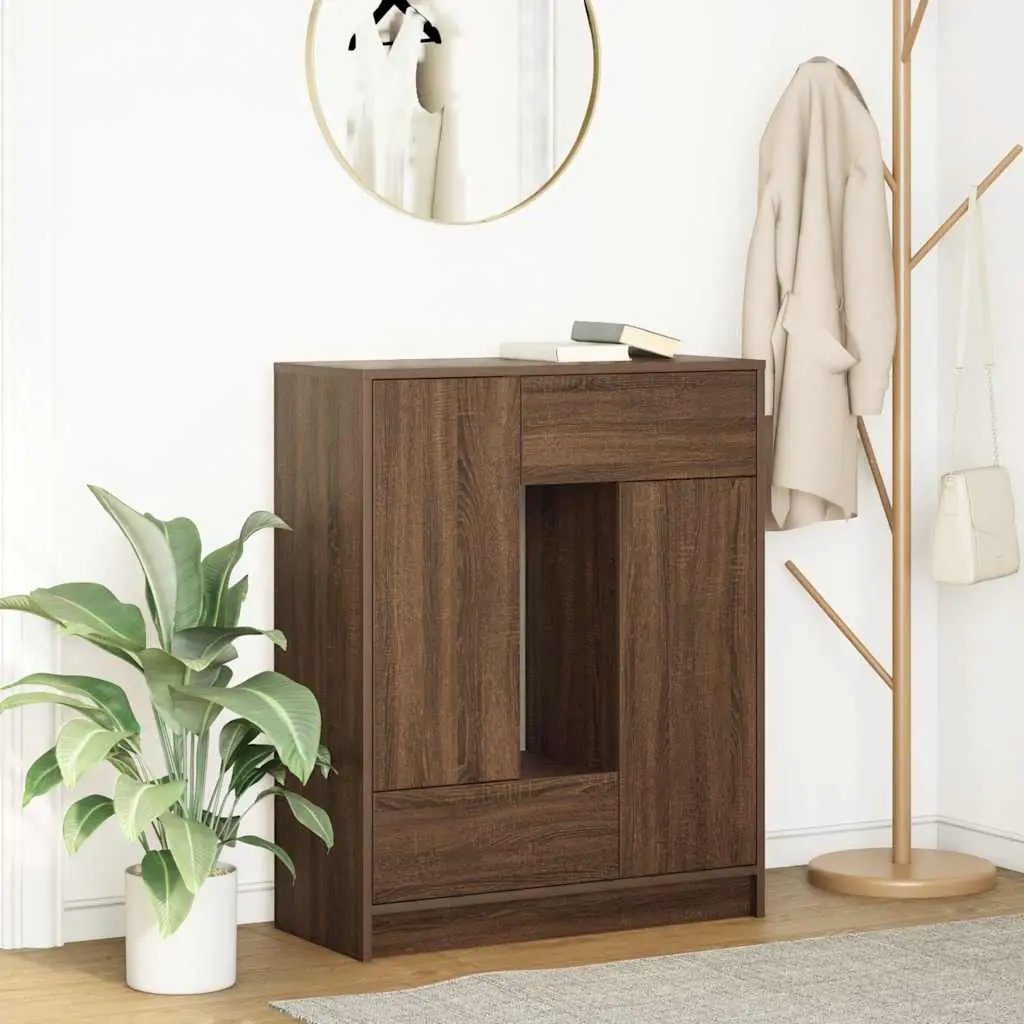vidaXL vidaXL Sideboard with Drawers and Doors White 73x31x90 cm - Sideboard