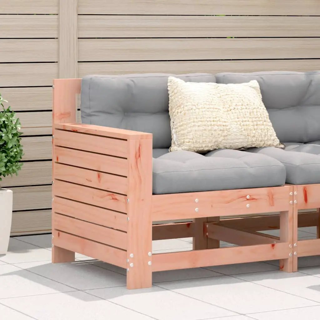 vidaXL vidaXL Garden Armrest Sofa with Cushion Solid Wood Pine - Garden Sofa Sets