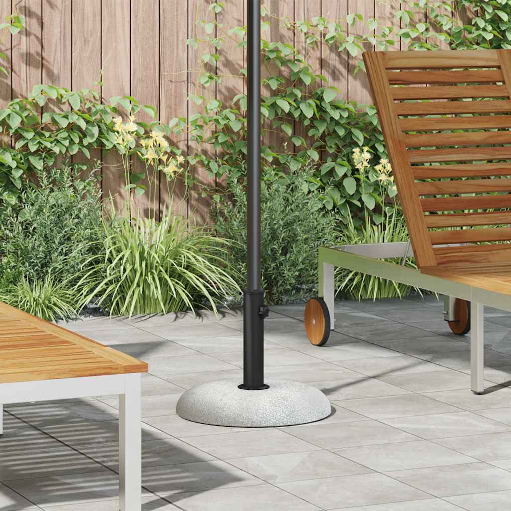 vidaXL vidaXL Parasol Base 21kg Multicolour Concrete Round - Parasol