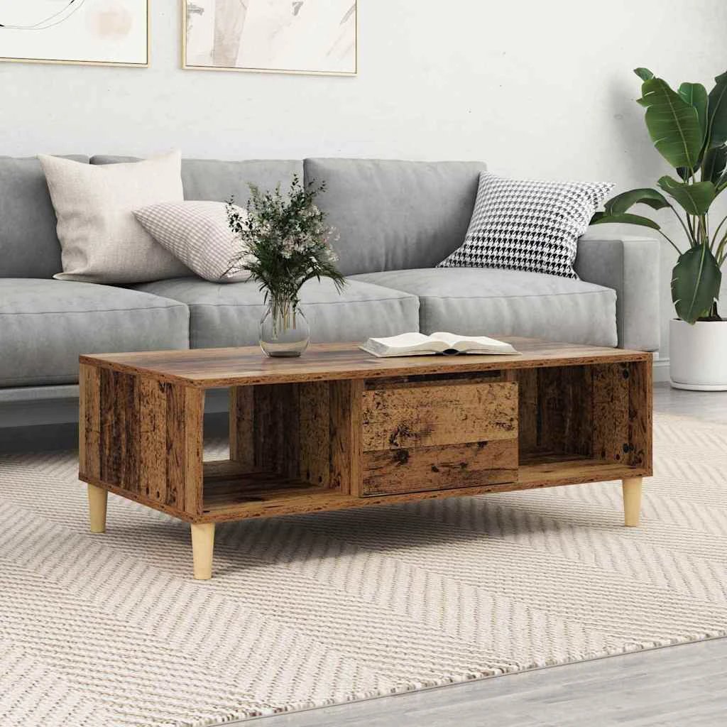 vidaXL vidaXL Coffee Table 102x55x35 Engineered Wood - Coffee Table