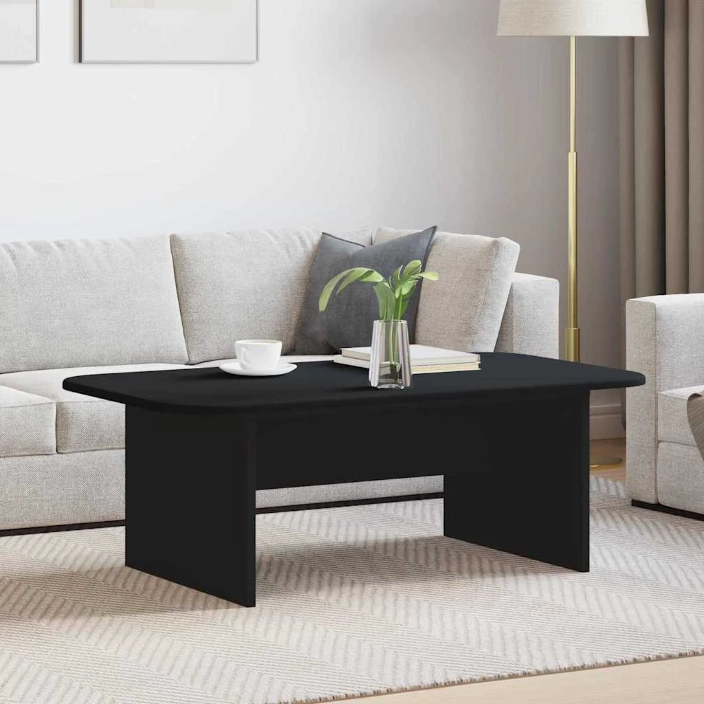 vidaXL VidaXL Coffee Table 93 x 53 x 33 Cm White Engineered Wood Smooth Finish Living Room - Coffee Table