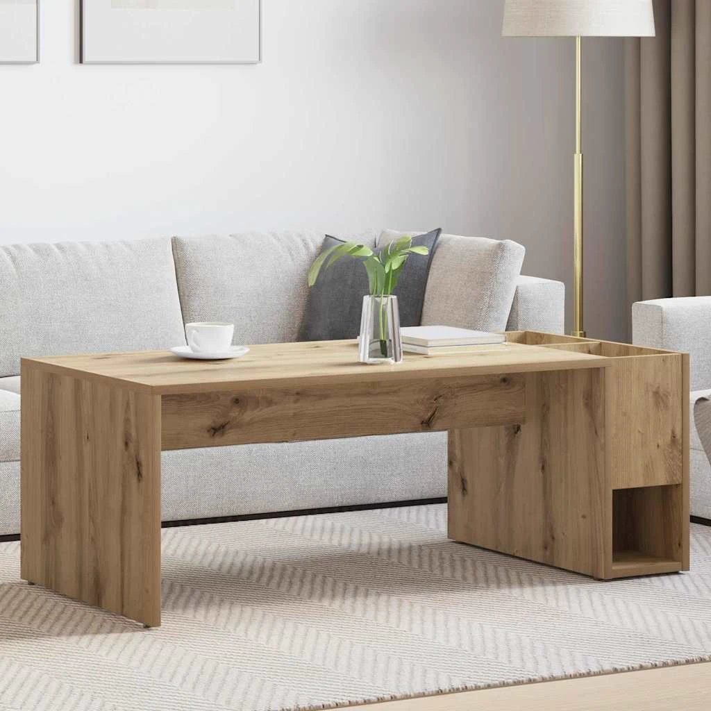 vidaXL VidaXL Coffee Table 101.5x50x37 Eng Wood Living - Coffee Table