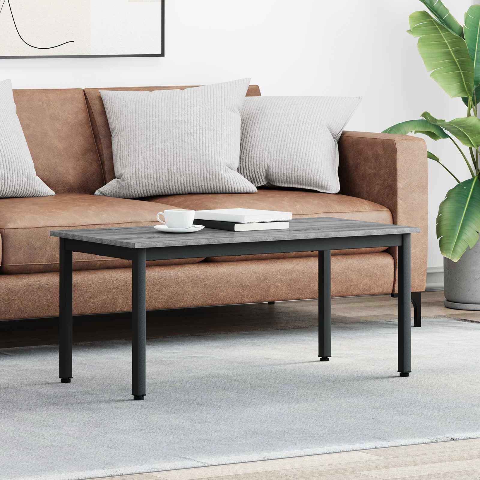 VidaXL Coffee Table 40 X 40 X 36 Cm Engineered Wood Durable Finish for Living Room by vidaXL