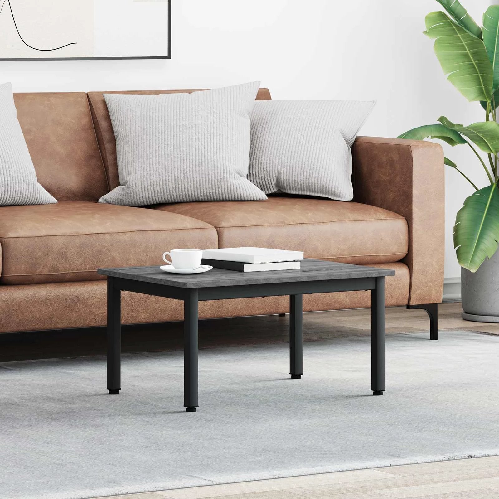 VidaXL Coffee Table 40 X 40 X 36 Cm Engineered Wood Durable Finish for Living Room by vidaXL