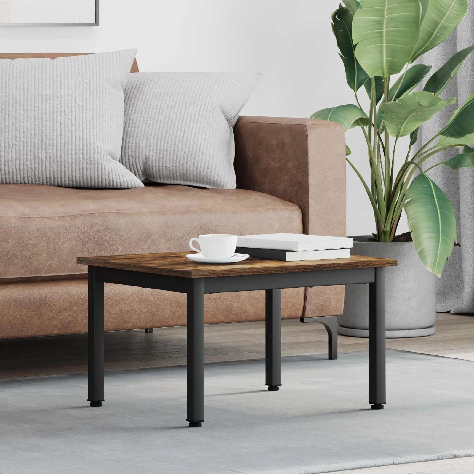 VidaXL Coffee Table 40 X 40 X 36 Cm Engineered Wood Durable Finish for Living Room by vidaXL