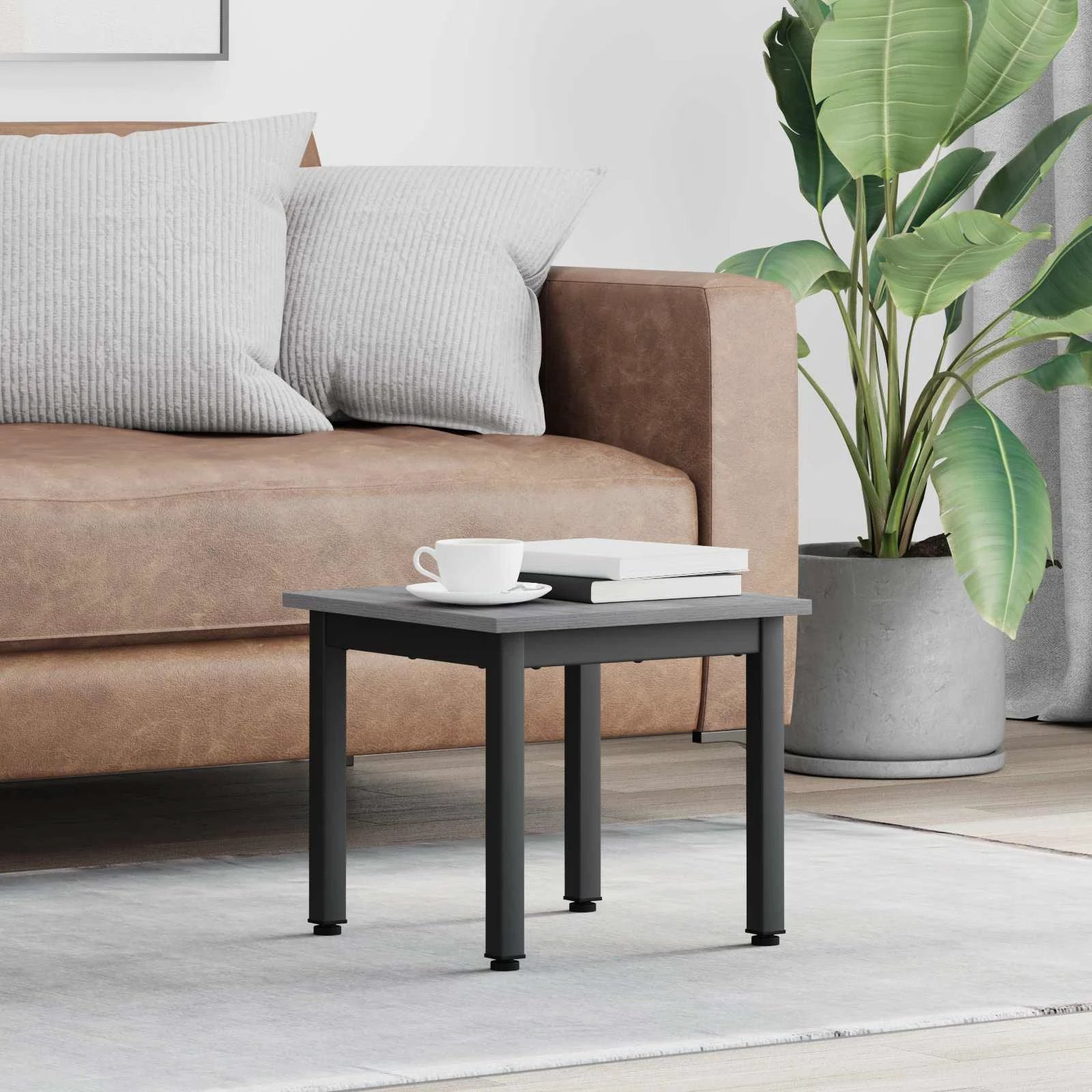 vidaXL VidaXL Coffee Table 40 X 40 X 36 Cm Engineered Wood Durable Finish for Living Room - Coffee Table