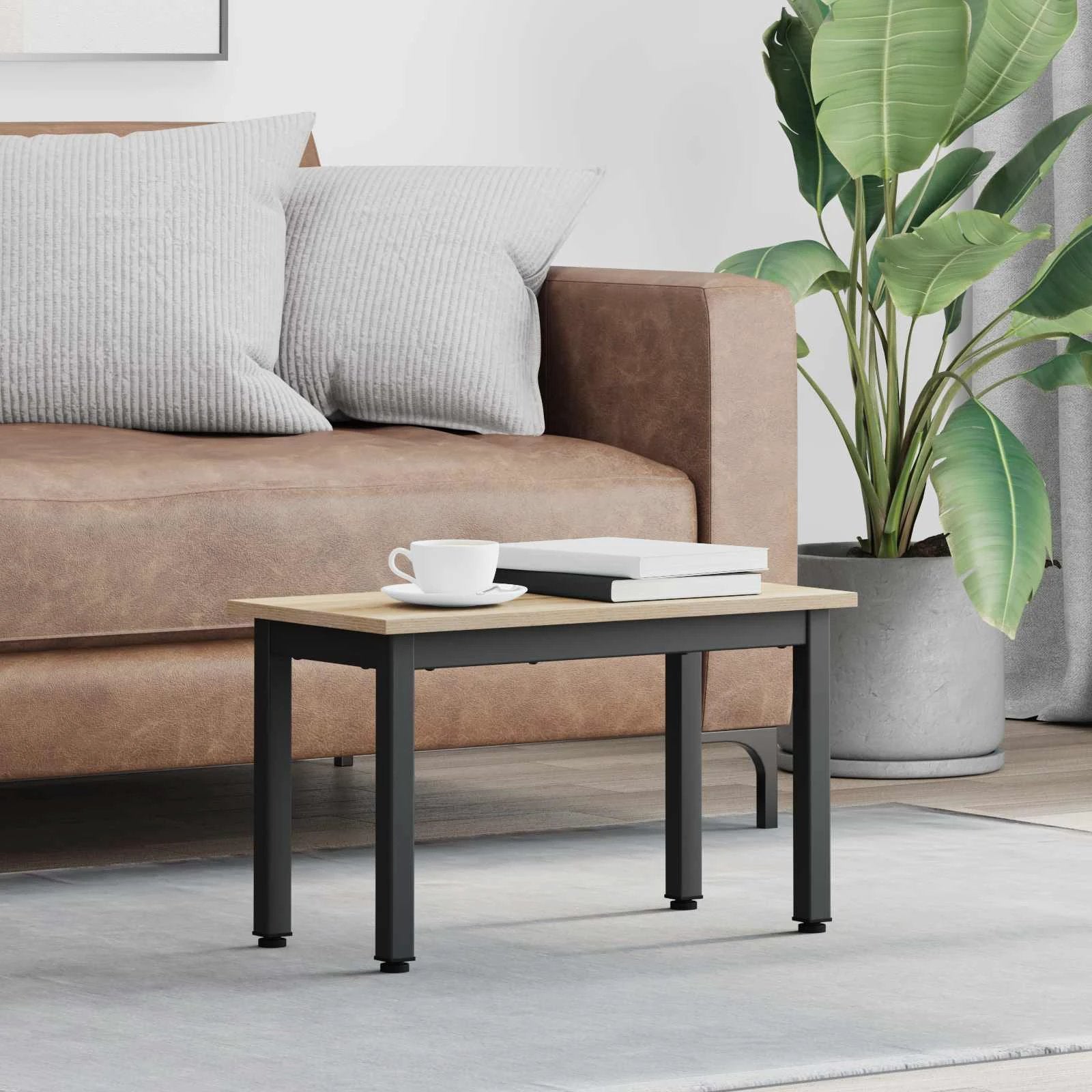 VidaXL Coffee Table 40 X 40 X 36 Cm Engineered Wood Durable Finish for Living Room by vidaXL