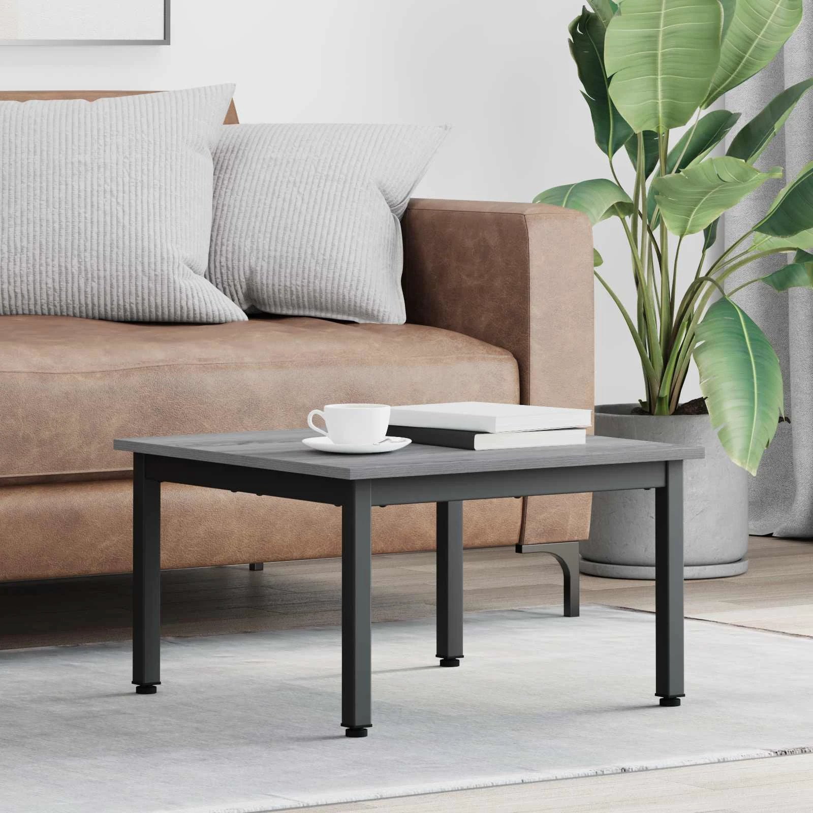 VidaXL Coffee Table 40 X 40 X 36 Cm Engineered Wood Durable Finish for Living Room by vidaXL