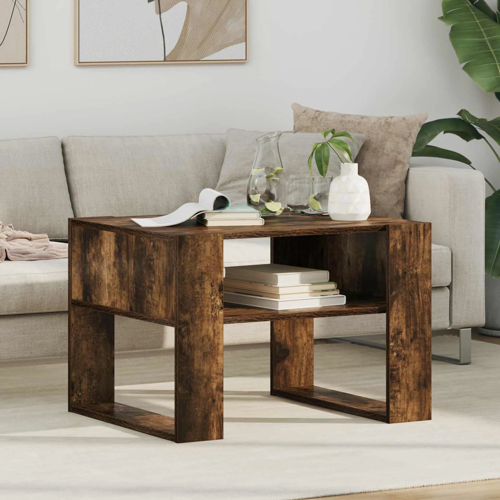 vidaXL VidaXL Coffee Table 92x53x45 Cm Storage Home - Coffee Table