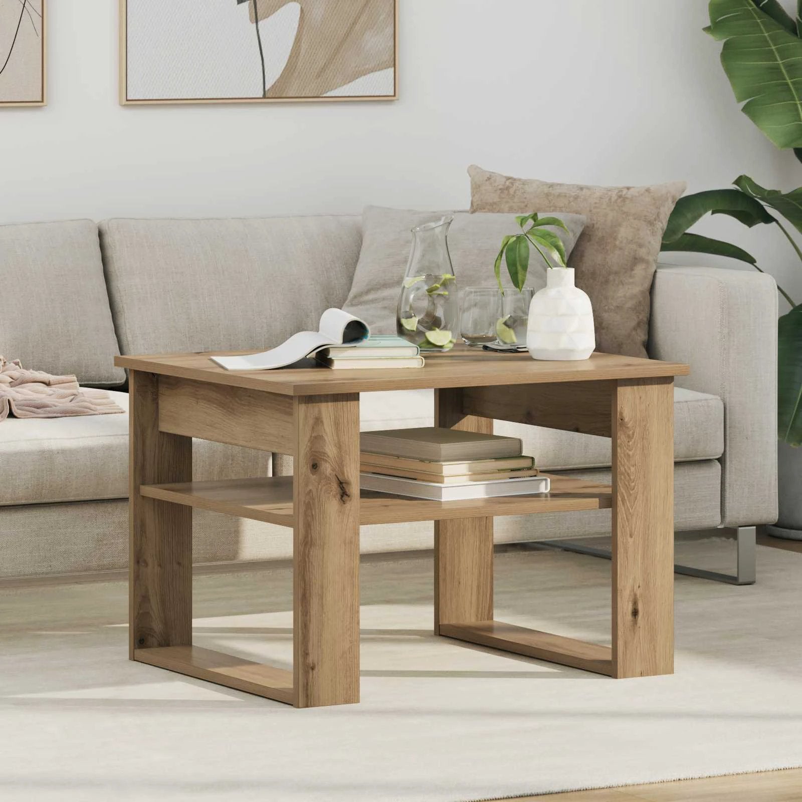 vidaXL VidaXL Coffee Table 64x54x44cm Storage Home - Coffee Table
