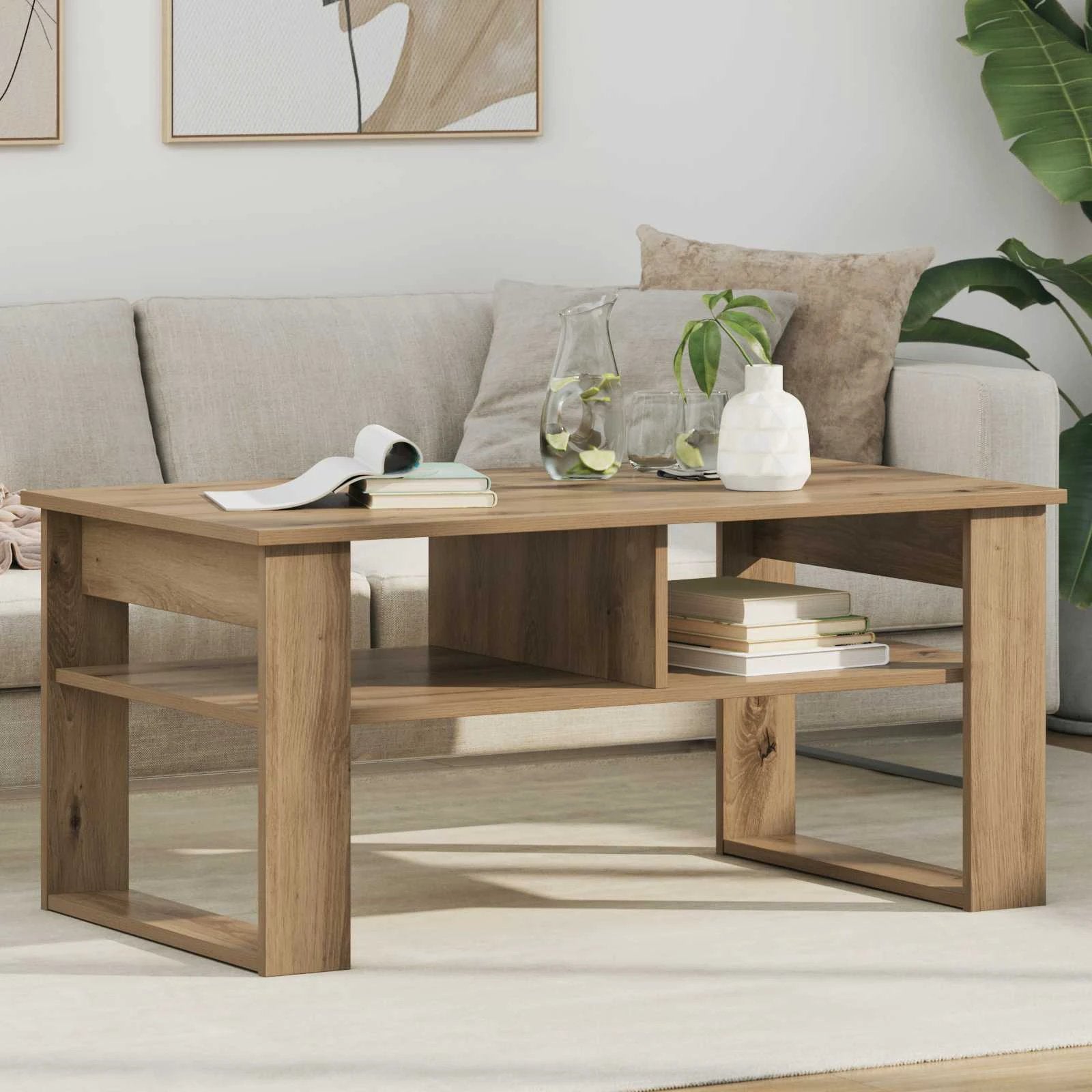 vidaXL VidaXL Coffee Table 64x54x44cm Storage Home - Coffee Table