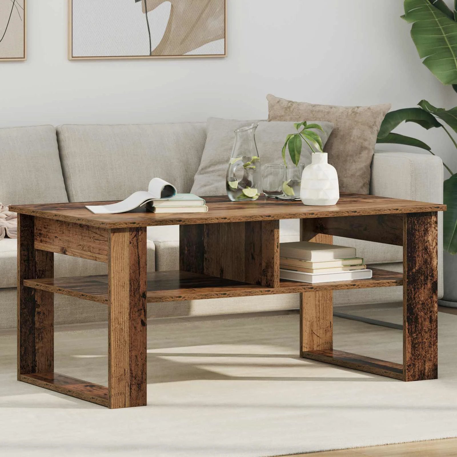 vidaXL VidaXL Coffee Table 64x54x44cm Storage Home - Coffee Table
