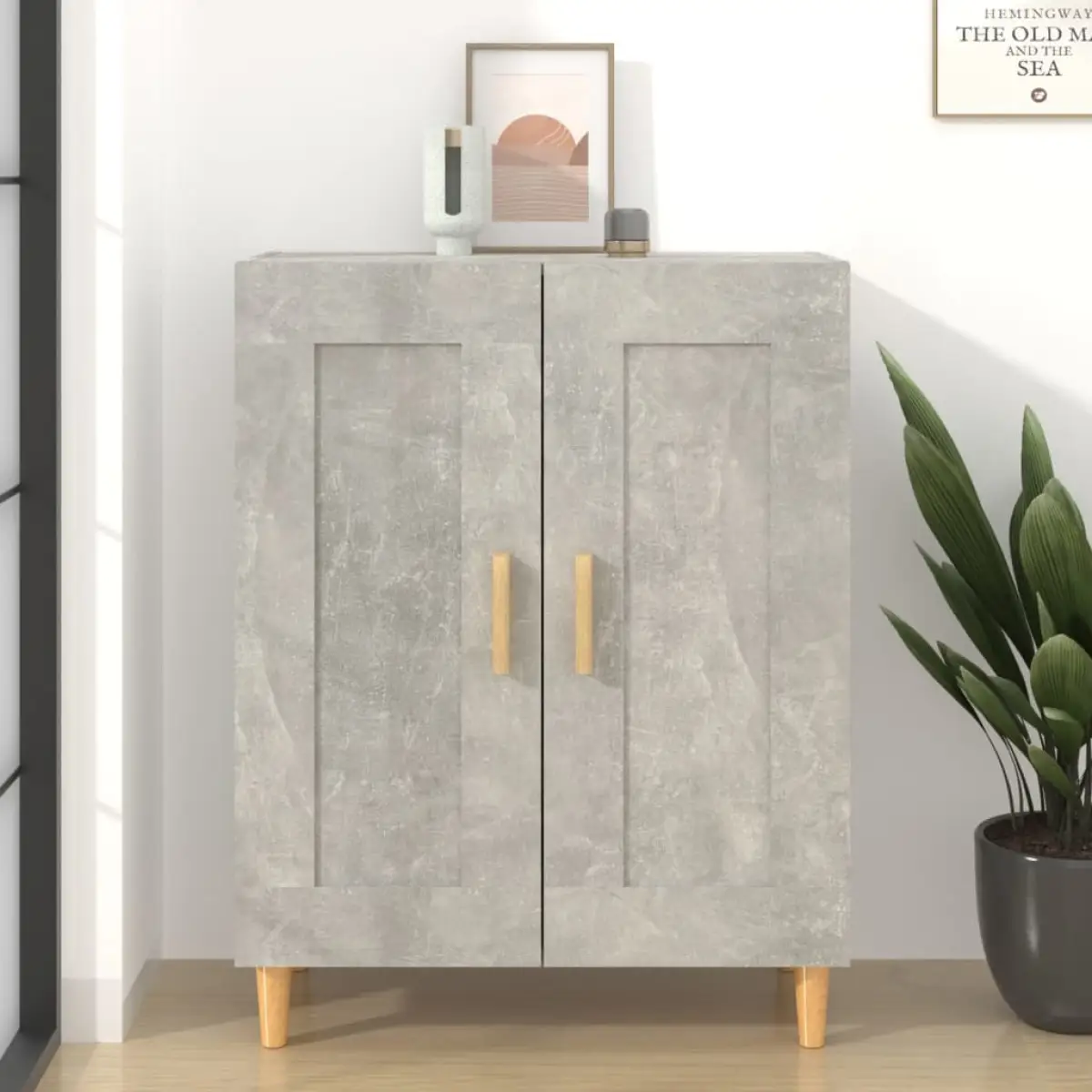 vidaXL vidaXL Sideboard Smoked Oak 69.5x34x90 cm Engineered Wood - Sideboard