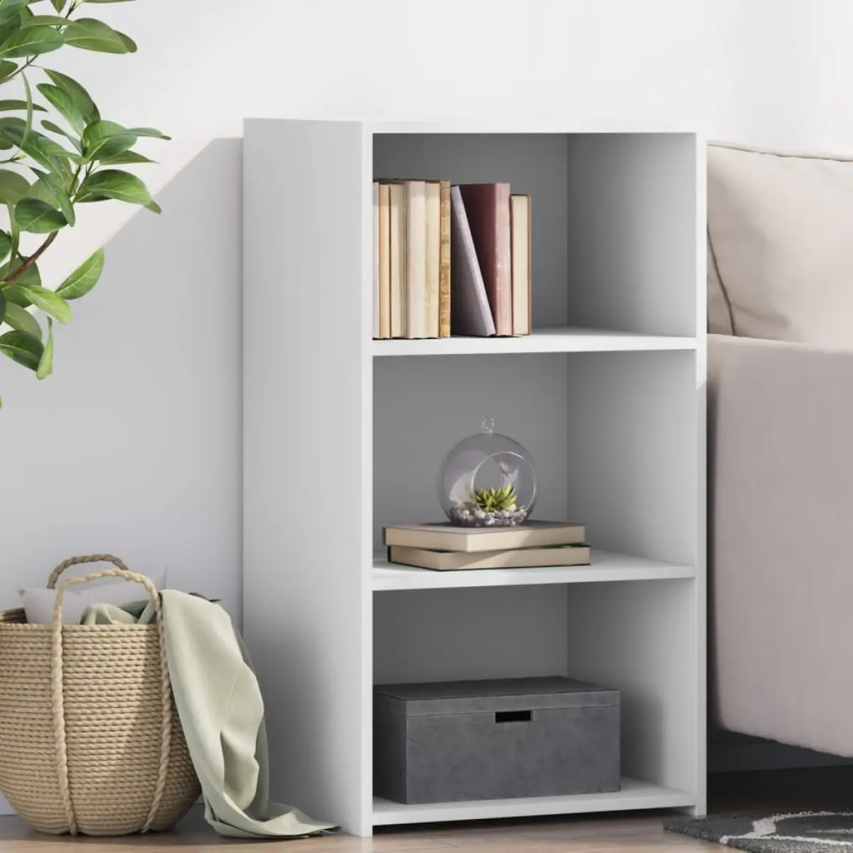 vidaXL vidaXL Sideboard White 50x41x93 cm Engineered Wood - Sideboard