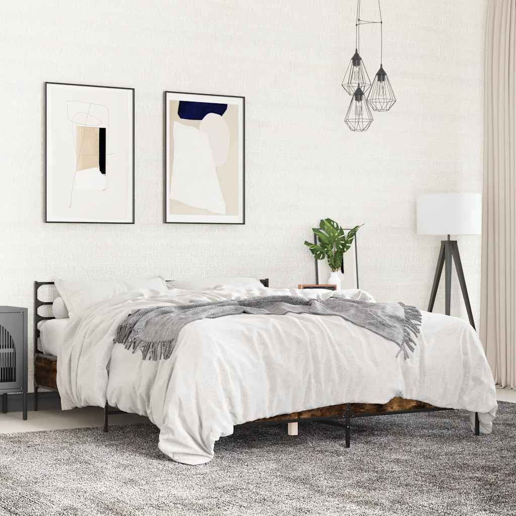 vidaXL Bed Frame without Mattress Black 90x200 cm - from vidaXL