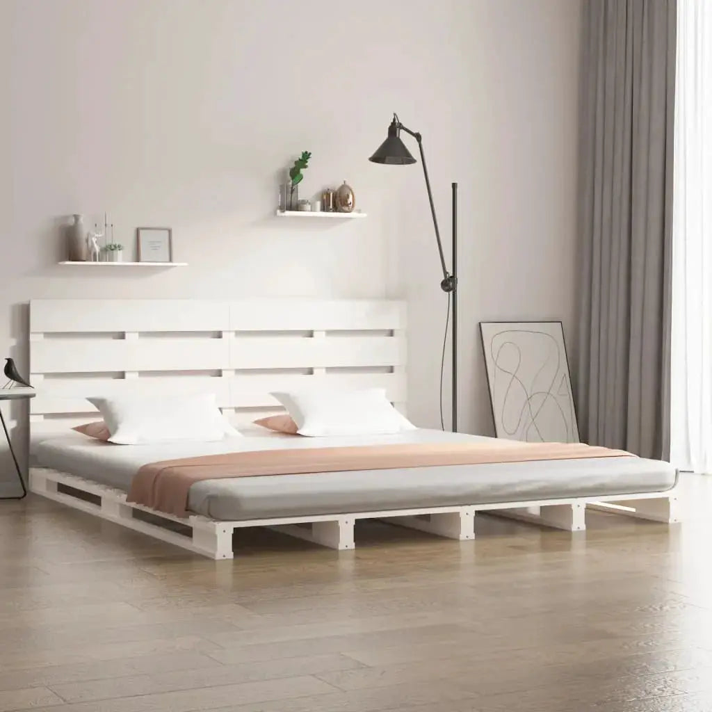 vidaXL Bed Frame without Mattress 90x190 cm Single Solid Wood Pine Single - from vidaXL