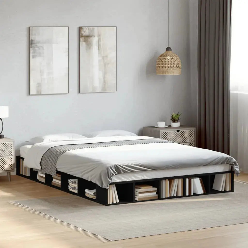 vidaXL Bed Frame without Mattress White 200x200 cm - from vidaXL