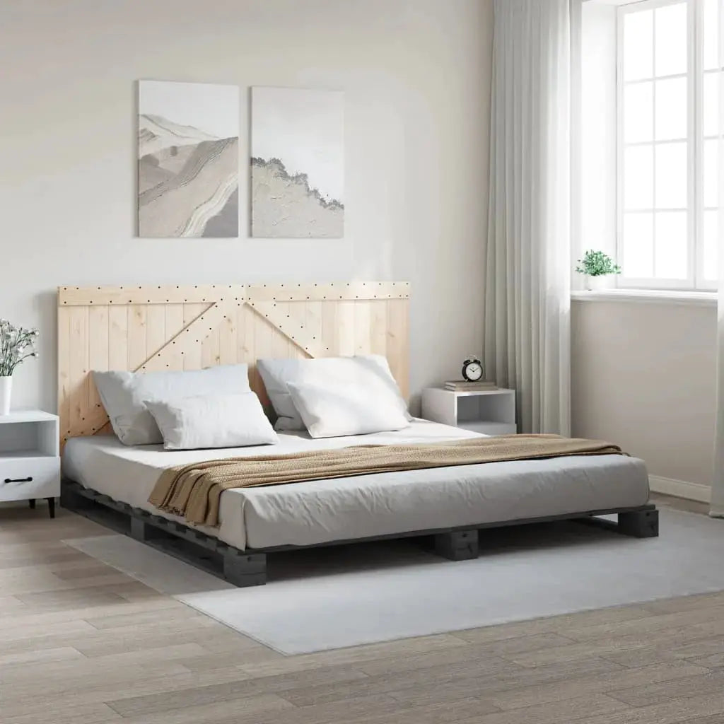 vidaXL Bed Frame | Natural Pine | Solid Pinewood | Single size | Durable - from vidaXL