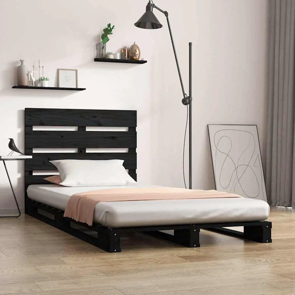 vidaXL Bed Frame without Mattress 90x190 cm Single Solid Wood Pine Single - from vidaXL
