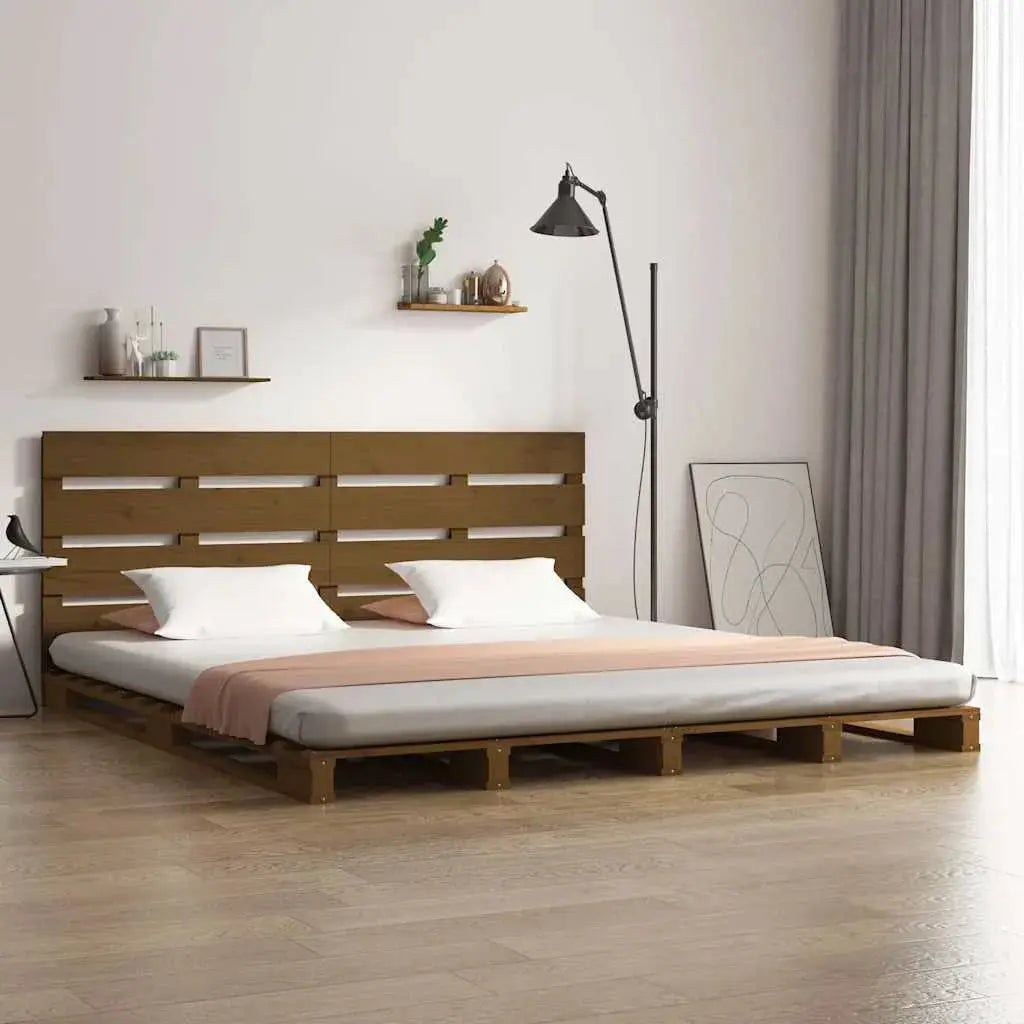 vidaXL Bed Frame without Mattress 90x190 cm Single Solid Wood Pine Single - from vidaXL