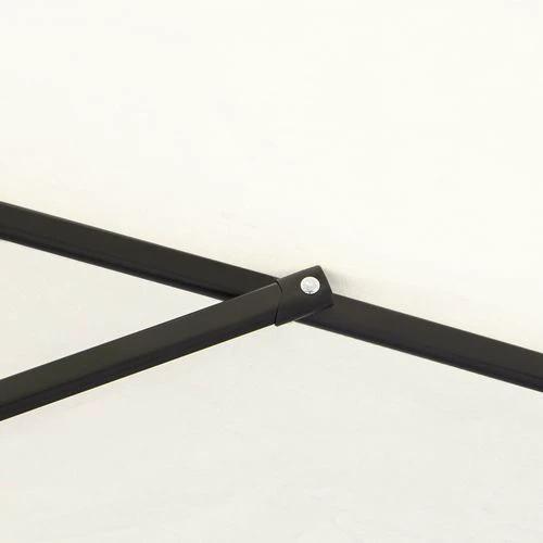 Outsunny Outsunny 2.7M Patio Tilt Umbrella with Aluminium Frame and Crank for Outdoor Sun Protection - Parasol