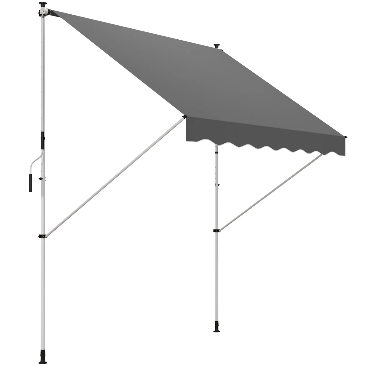 Outsunny 3x1.5m Awning Aluminium Frame Patio by Outsunny