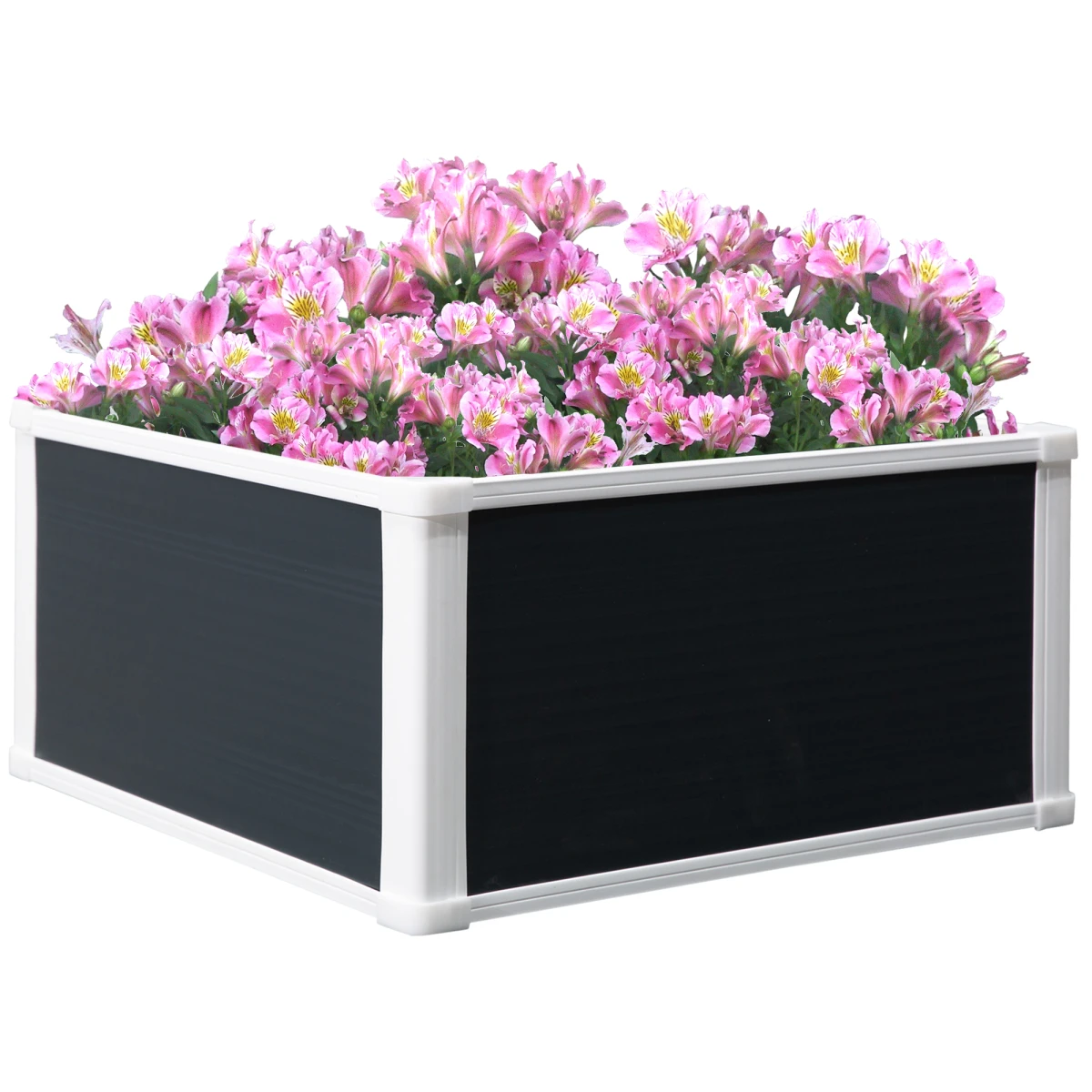 Outsunny Garden Raised Bed Planter 40x14x8 Durable Home by Outsunny