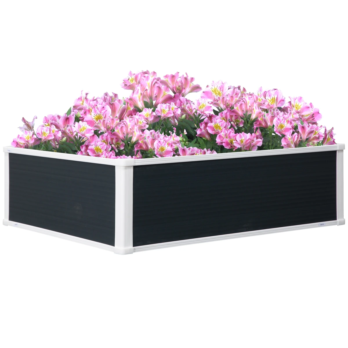 Outsunny Garden Raised Bed Planter 40x14x8 Durable Home by Outsunny