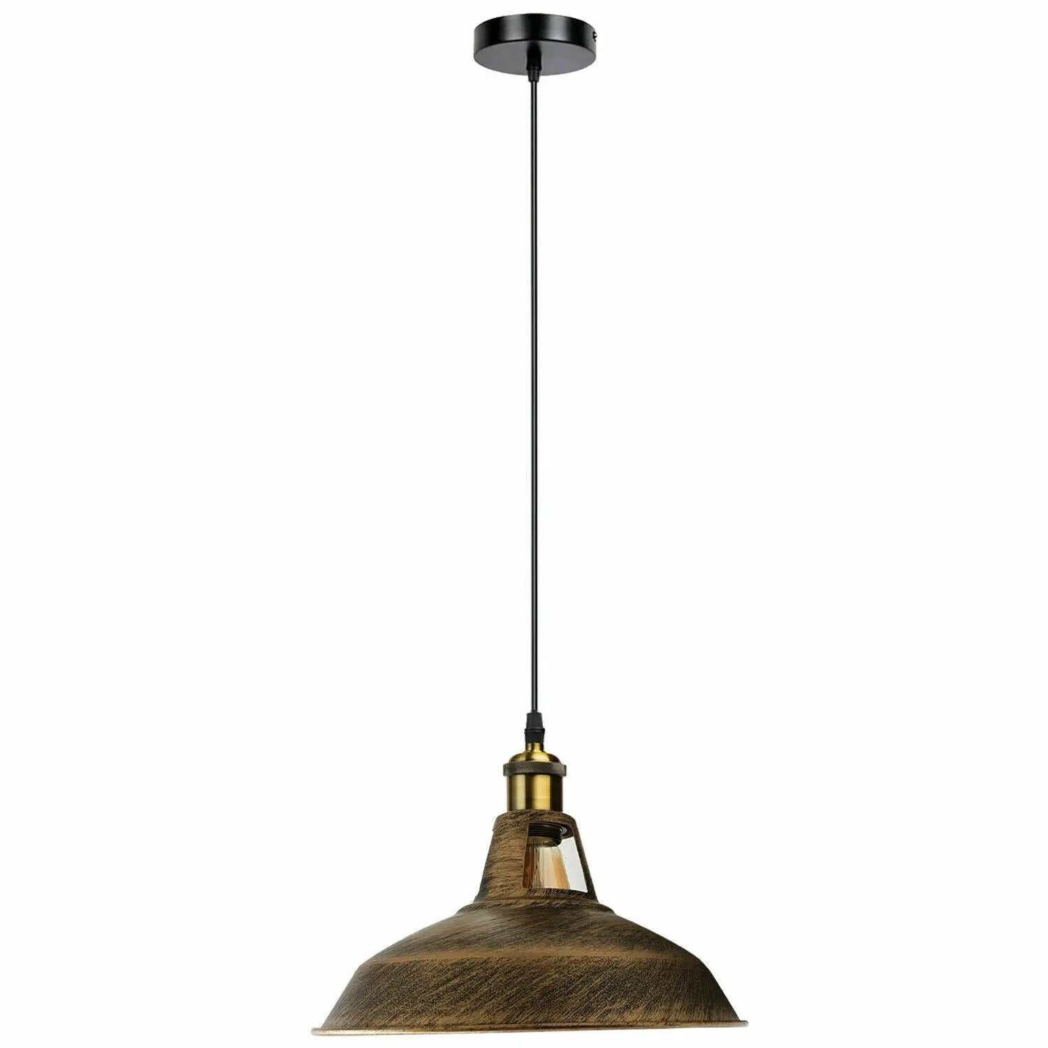 Un-branded Modern Vintage Industrial Retro Metal Lamp Shade Loft Pendant Ceiling Light - Pendant Lights
