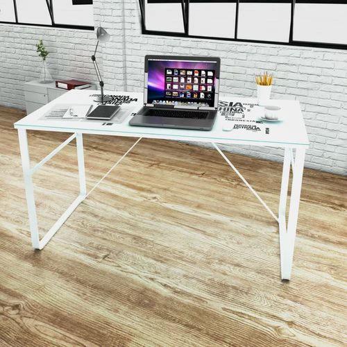 vidaXL Rectangular Desk with Map Pattern - Desk
