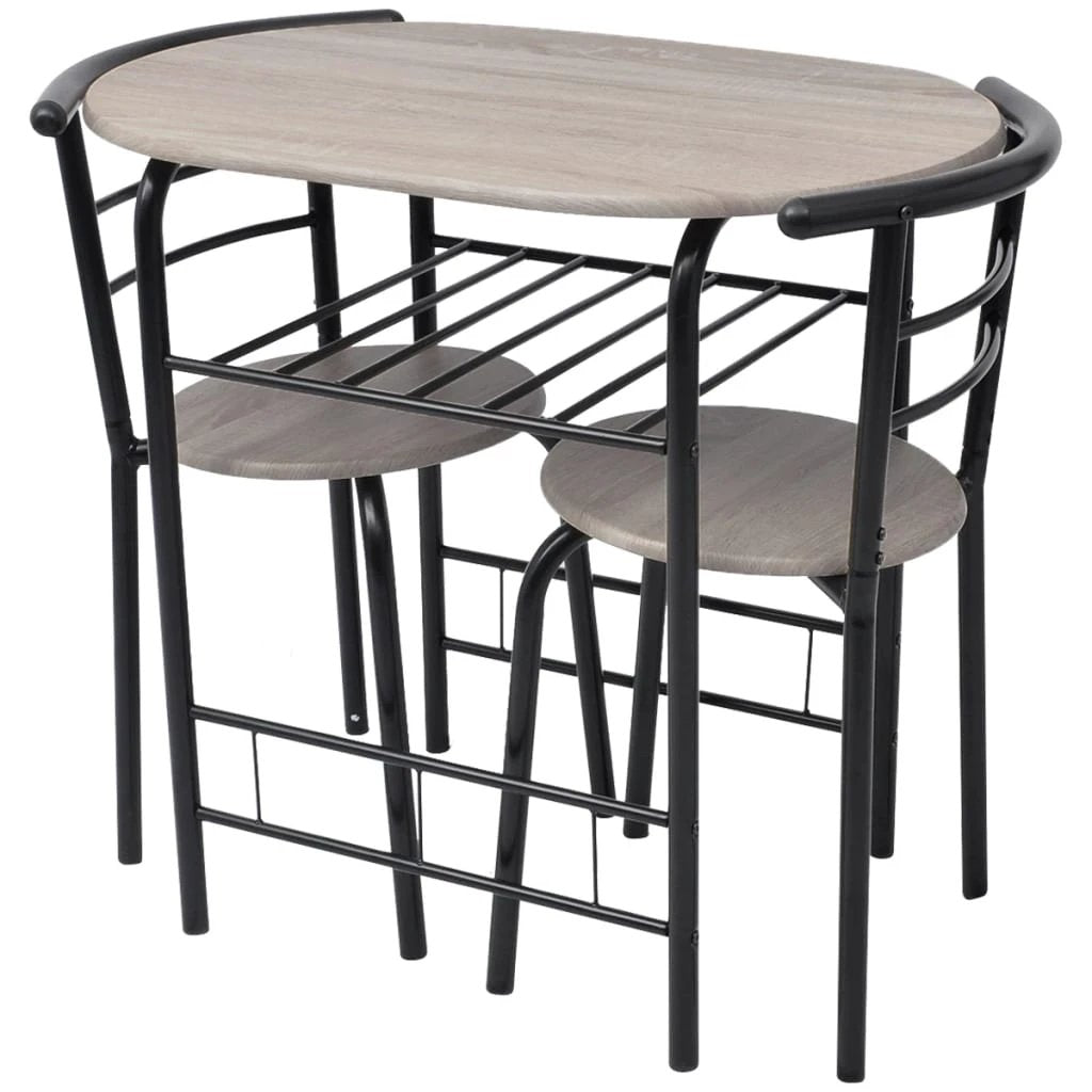 vidaXL Breakfast Bar Set MDF by vidaXL