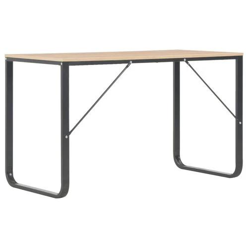 vidaXL Computer Desk Black 120x60x73 cm - Desk