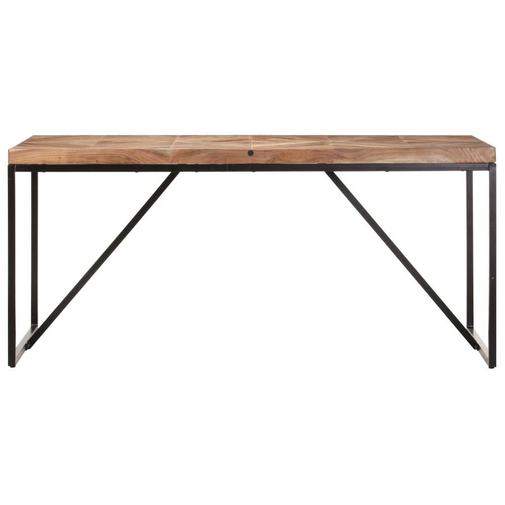 vidaXL vidaXL Dining Table 120x60x76 cm Solid Acacia and Mango Wood - Dining Table