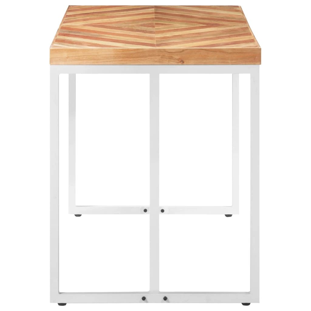 vidaXL vidaXL Dining Table 120x60x76 cm Solid Acacia and Mango Wood - Dining Table