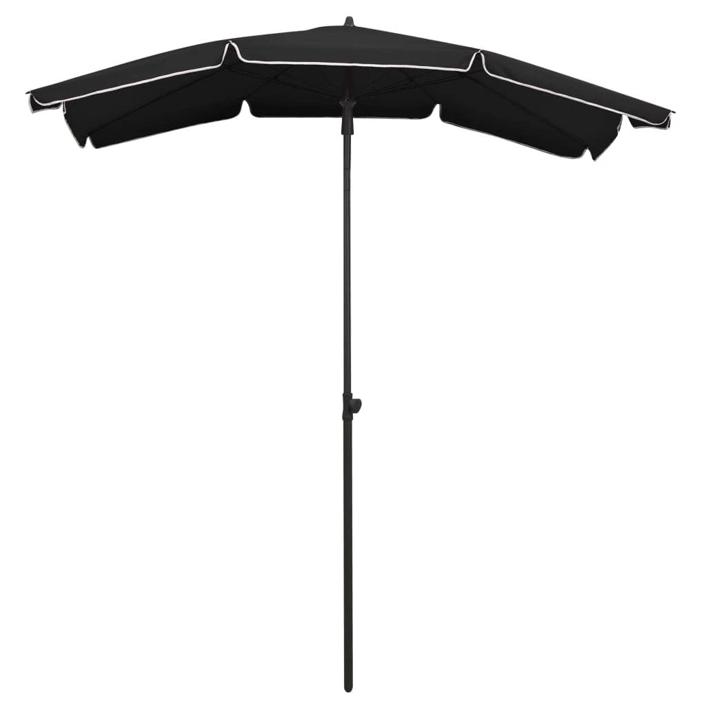 vidaXL vidaXL Garden Parasol with Pole 200x130 cm Sand - Parasol