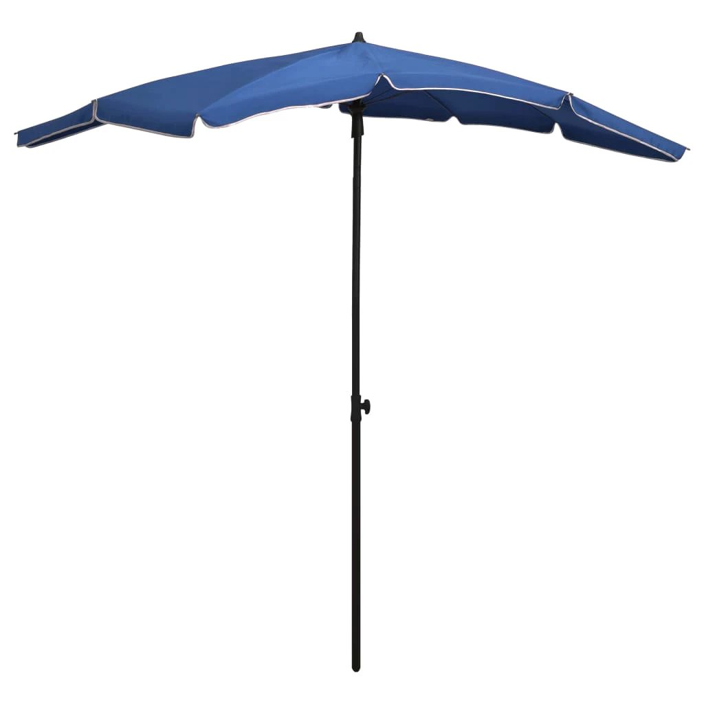 vidaXL vidaXL Garden Parasol with Pole 200x130 cm Sand - Parasol