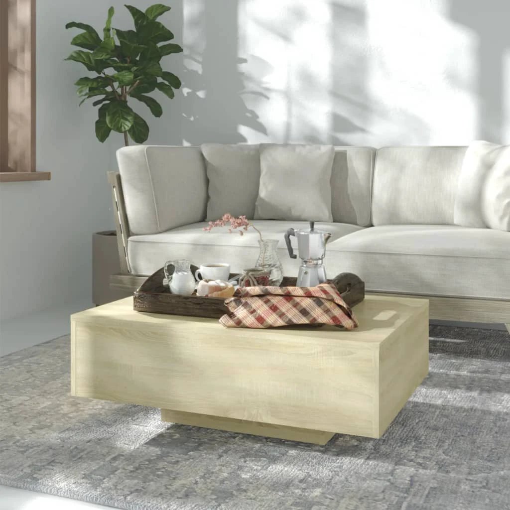 VidaXL Coffee Table 55x55x31 cm Engineered Wood by vidaXL
