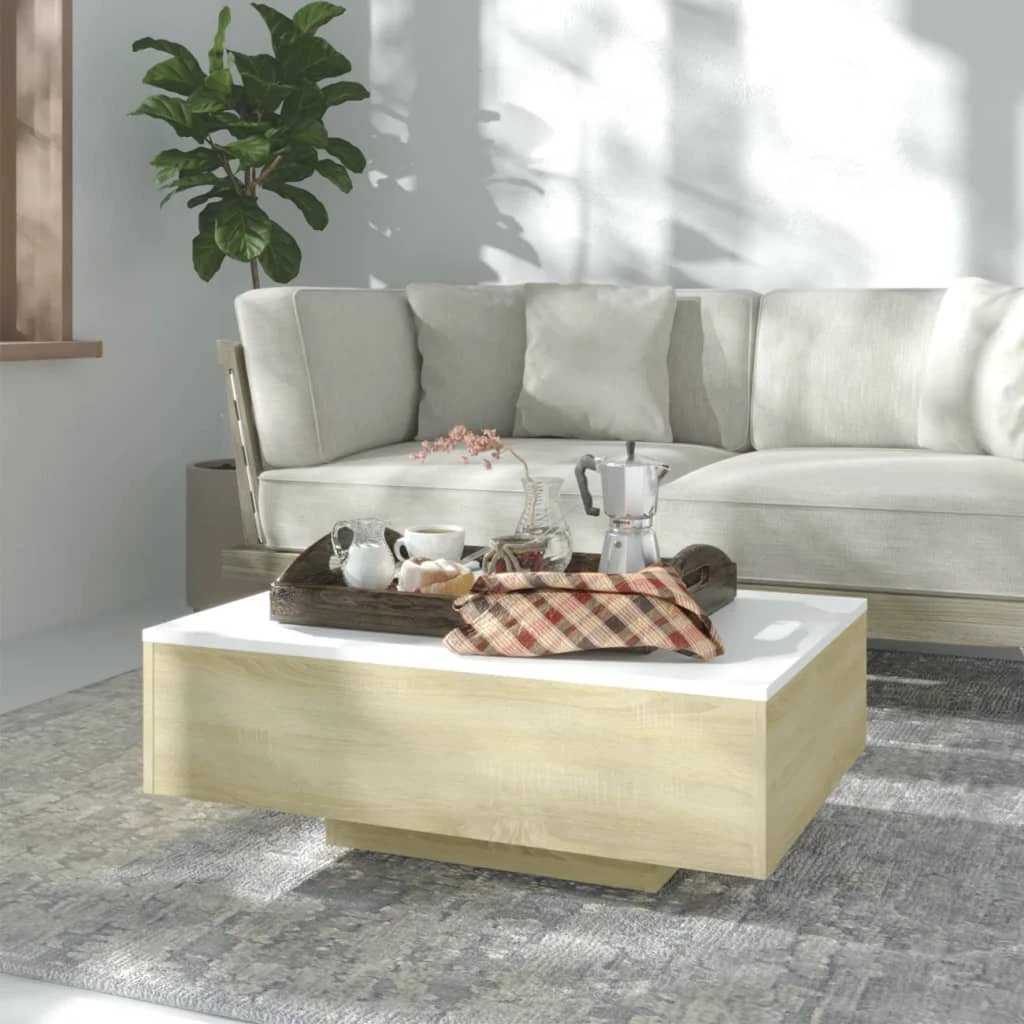 VidaXL Coffee Table 55x55x31 cm Engineered Wood by vidaXL