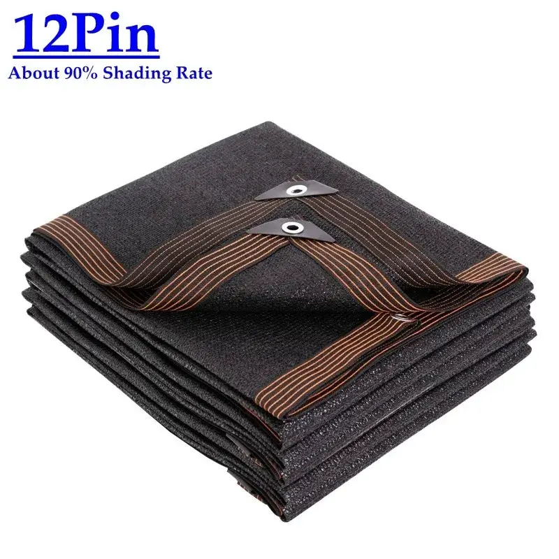 Tewango Tewango Black HDPE Sun Shade Net - UV Protection for Gardens & Outdoors - Cover