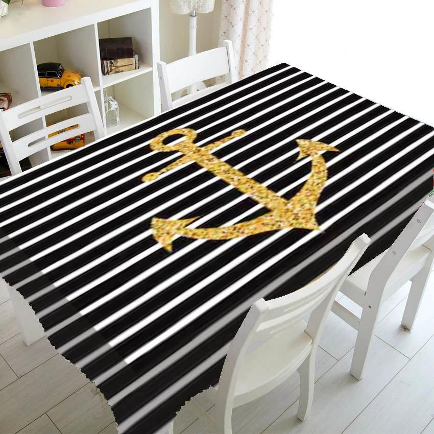 Nautical Tablecloth 60x120cm Waterproof Party by NONE